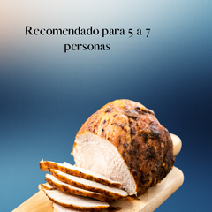 Rollo de Pechuga de Pavo horneada en finas hierbas (650 a 750 gr aprox)