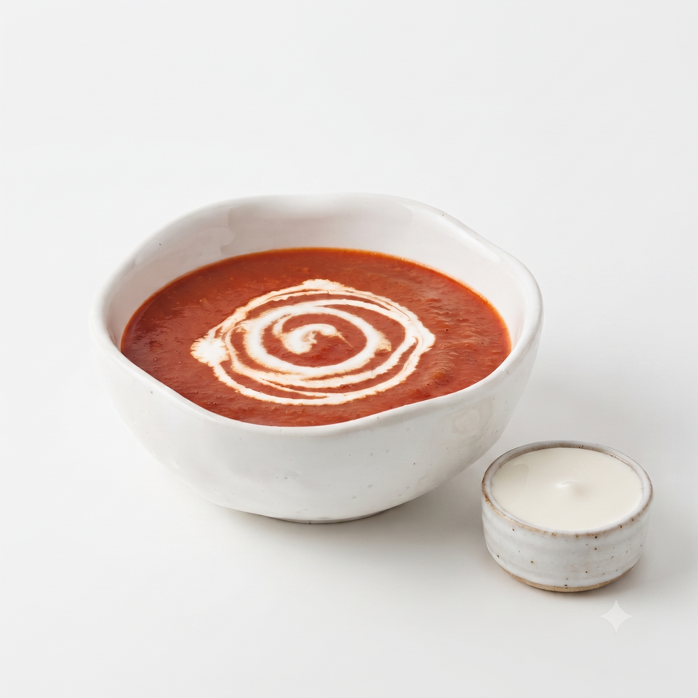 Sopa Tomate y Albahaca