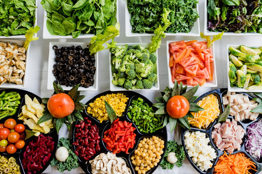 Ingredientes frescos y naturales sin conservantes