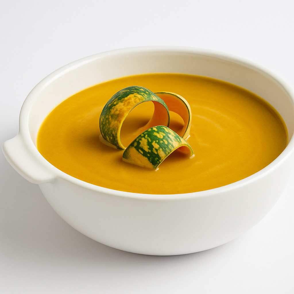 Sopa Ahuyama & Hierbabuena