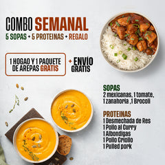 Combo Semanal | 1 Hogao + 1 Arepas Gratis