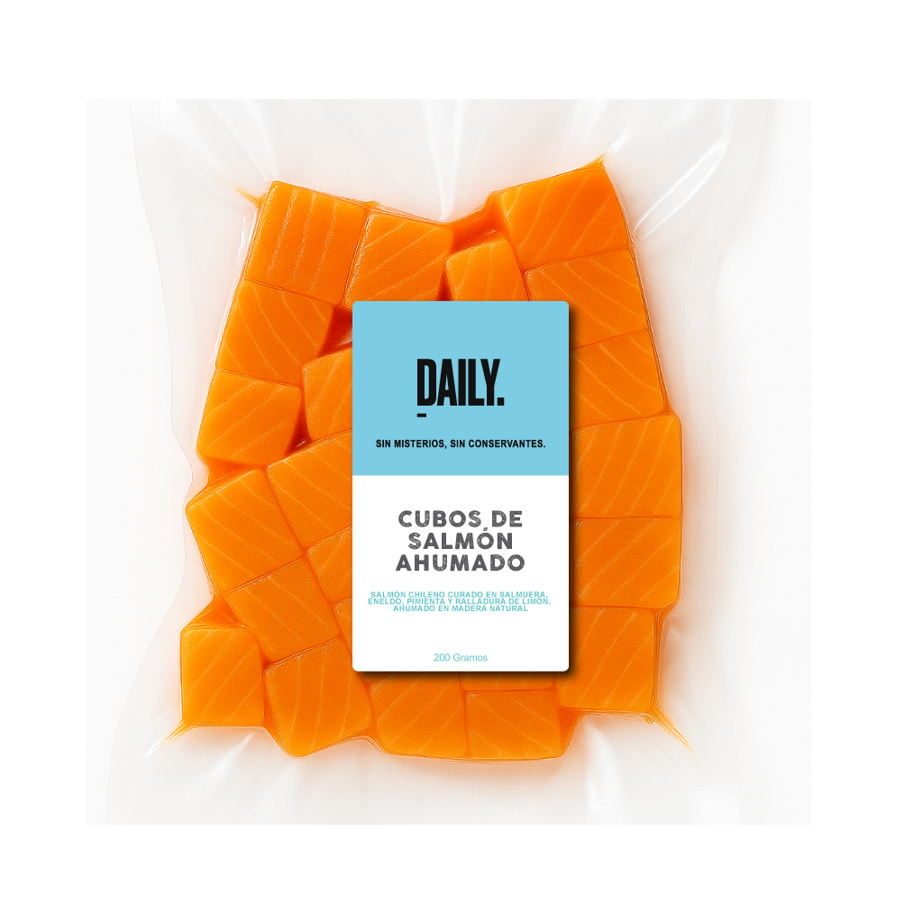 Poke Cubos de Salmón ahumado 150g