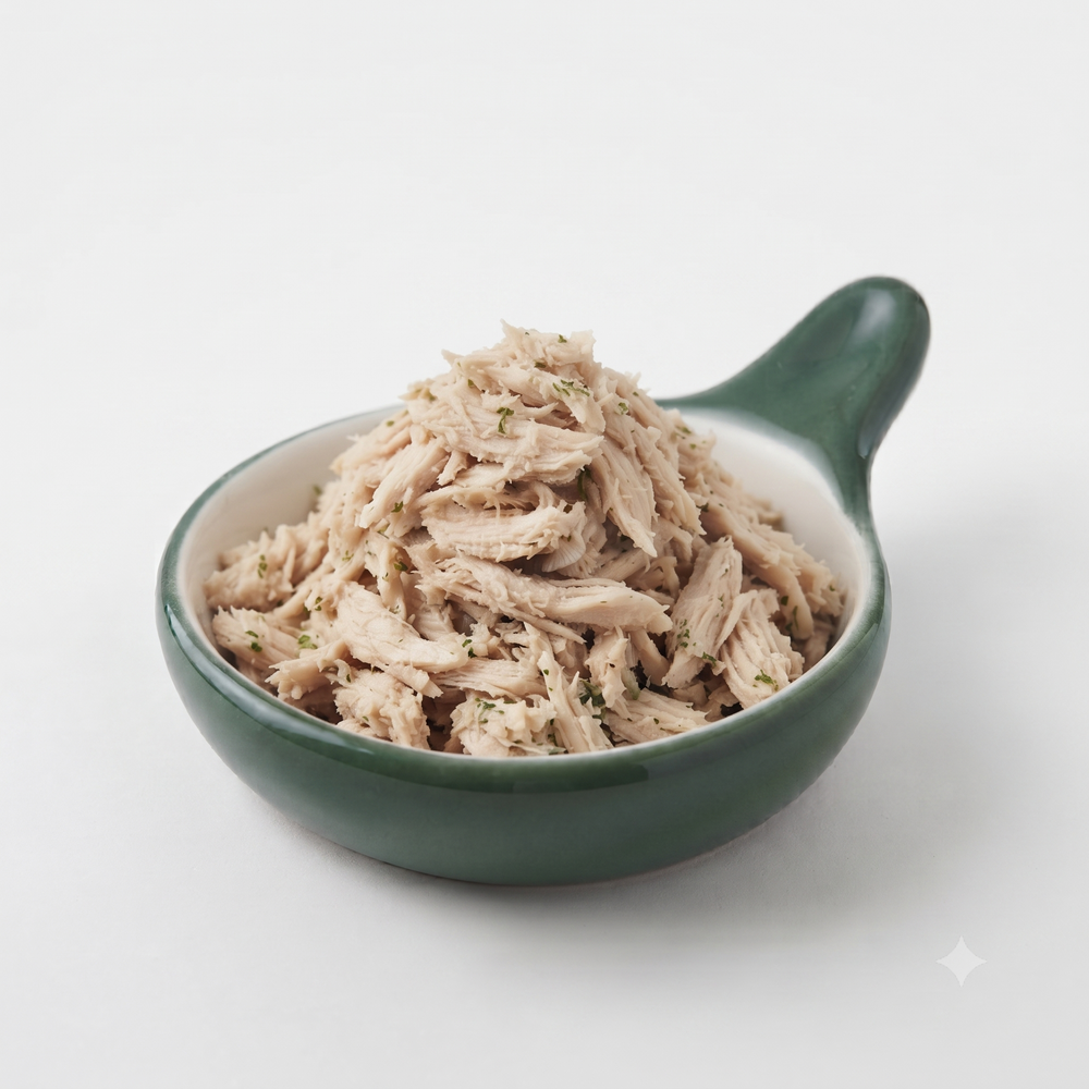 Pollo Desmechado Natural Listo para Calentar 150g