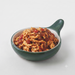 Pollo Desmechado en salsa criolla