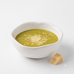 Sopa Brócoli y Parmesano