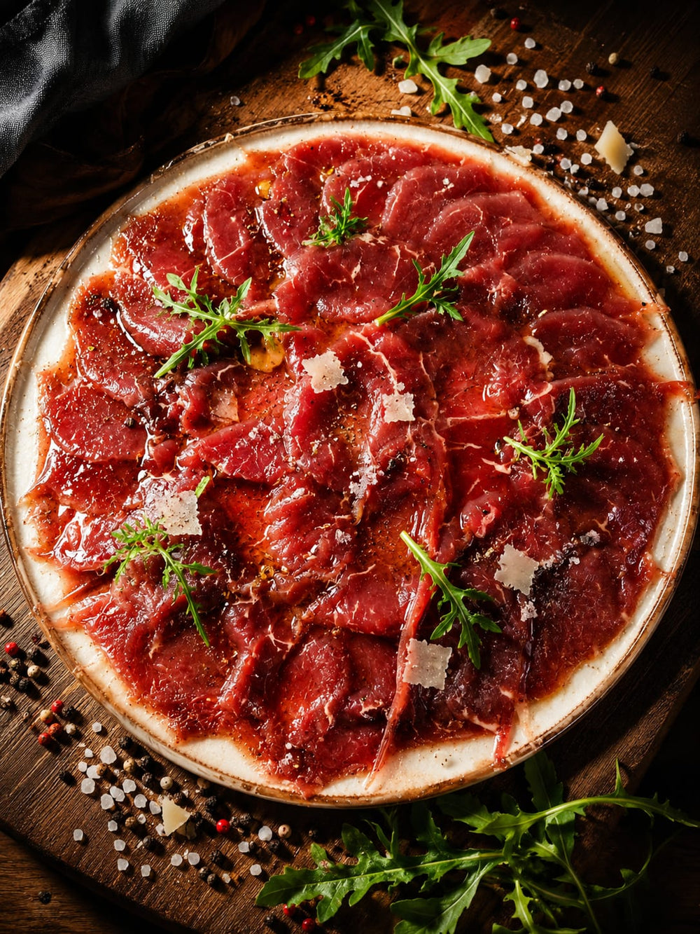 Carpaccio de Lomo (Pq de 200 gr)